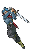 Load image into Gallery viewer, FiGPiN Dragon Ball Super Future Trunks #837

