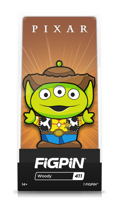 FIGPIN Disney Alien Remix Toy Story Woody #411