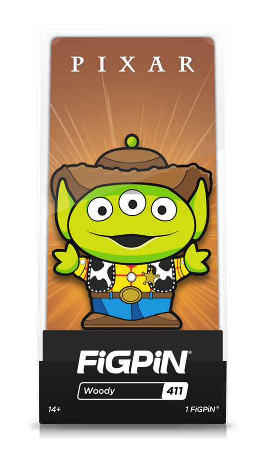 FIGPIN Disney Alien Remix Toy Story Woody #411