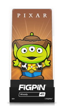 Load image into Gallery viewer, FIGPIN Disney Alien Remix Toy Story Woody #411
