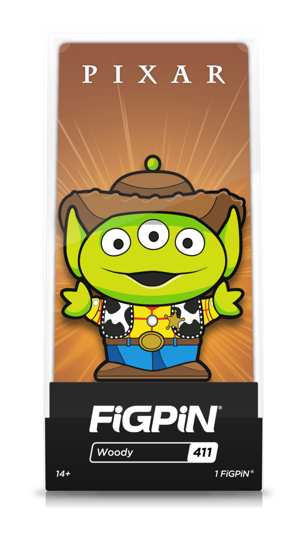 FIGPIN Disney Alien Remix Toy Story Woody #411