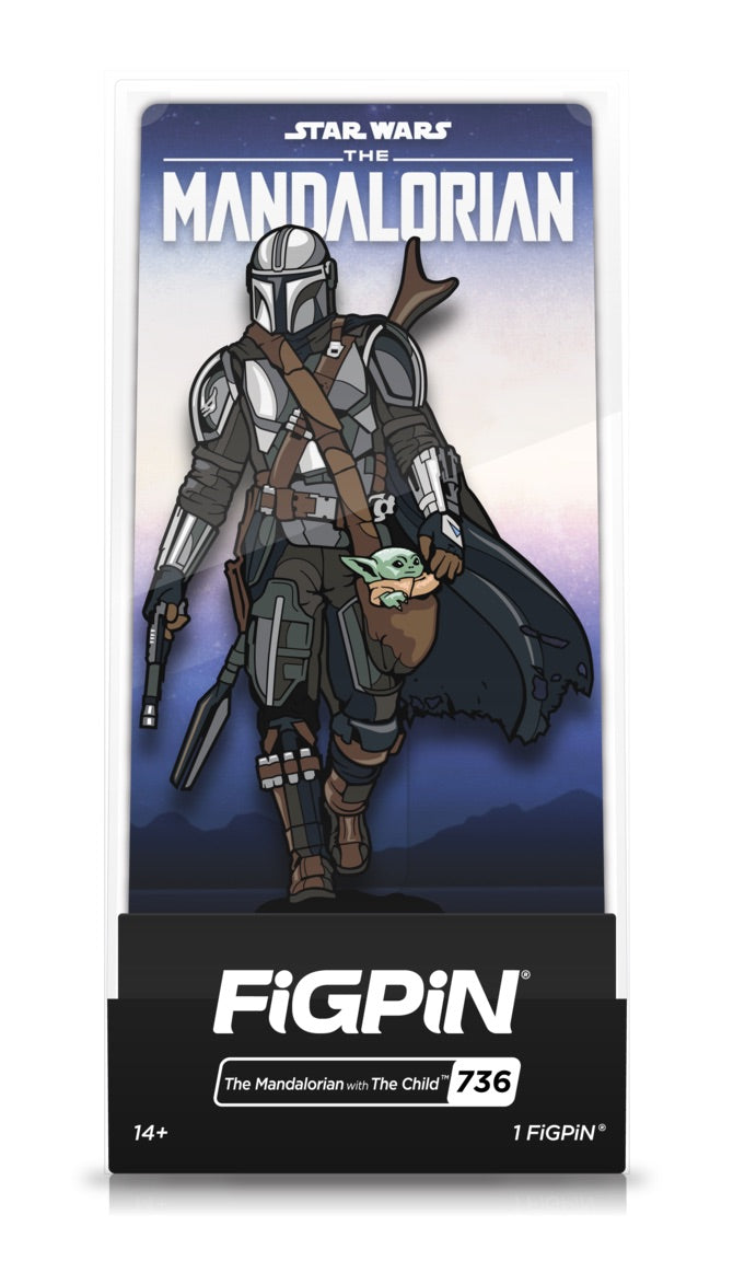 FiGPiN Star Wars The Mandalorian With Child # 736