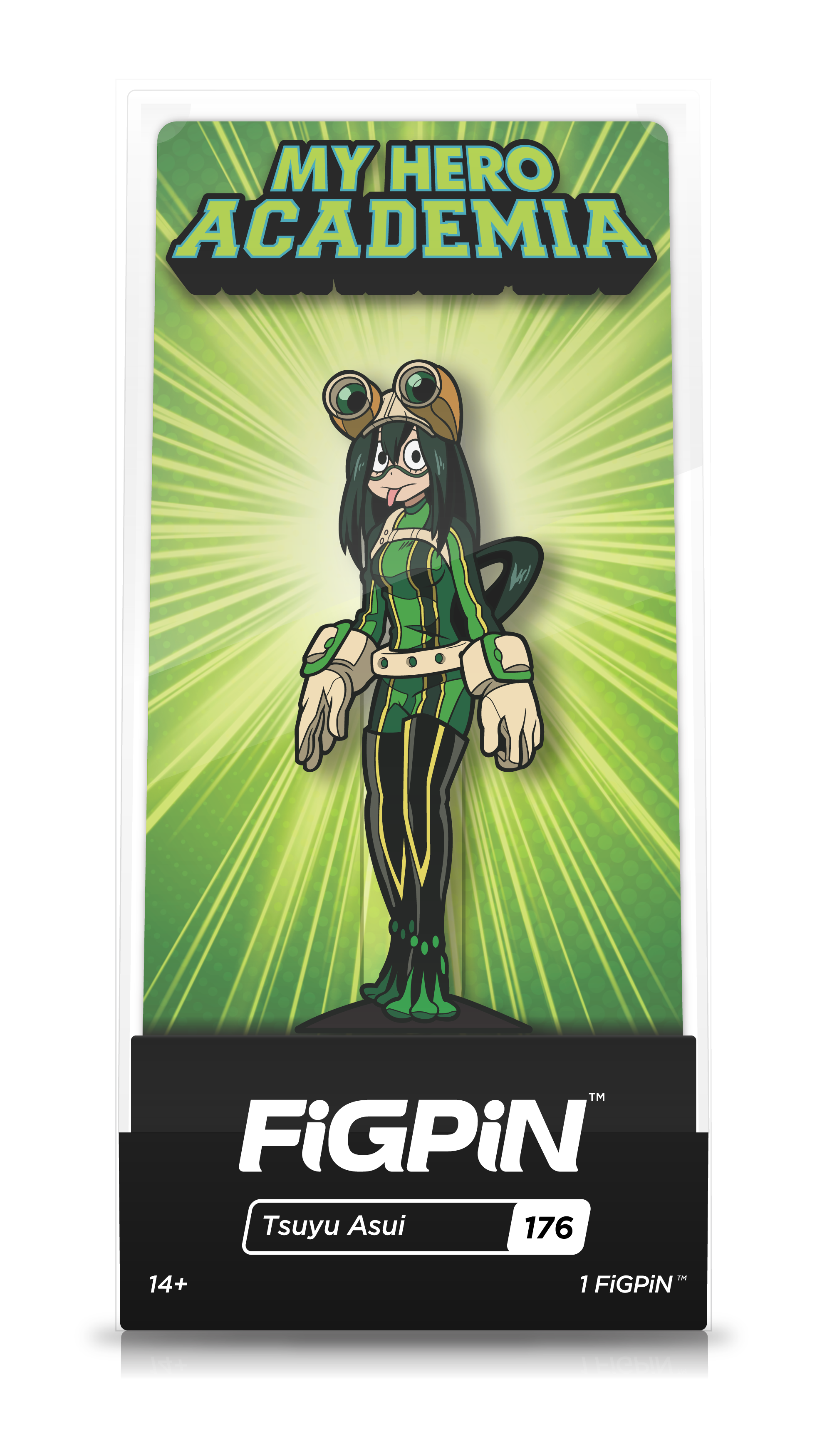 FiGPiN My Hero Academia Tsuyu Asui Pin #176