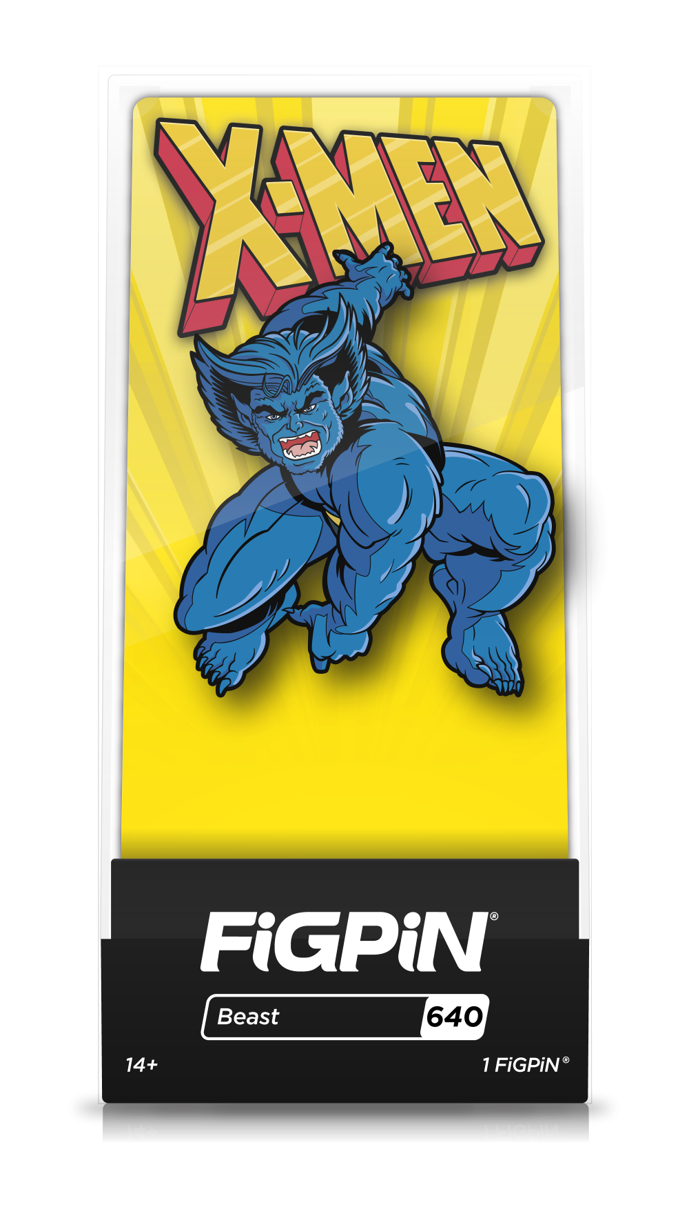 FiGPiN Beast #640 X-MEN Animated Series