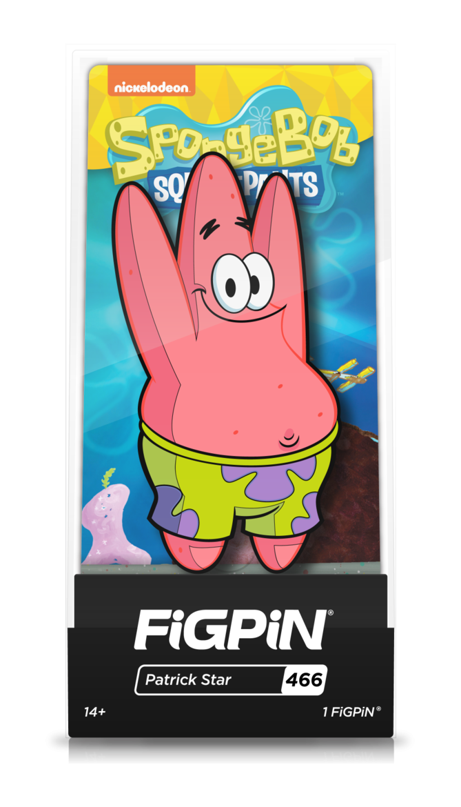FiGPiN SpongeBob SquarePants Patrick Star Pin #466