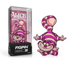 Load image into Gallery viewer, FiGPiN Disney Alice In Wonderland Cheshire Pin #606
