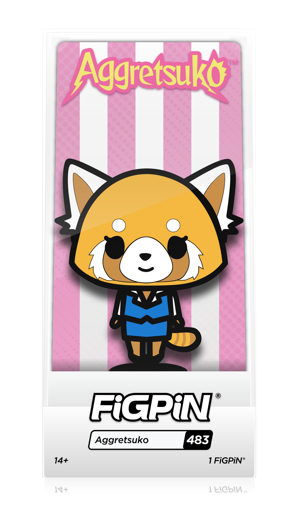Aggretsuko FiGPiN #483 | Sanrio Collectible Enamel Pin