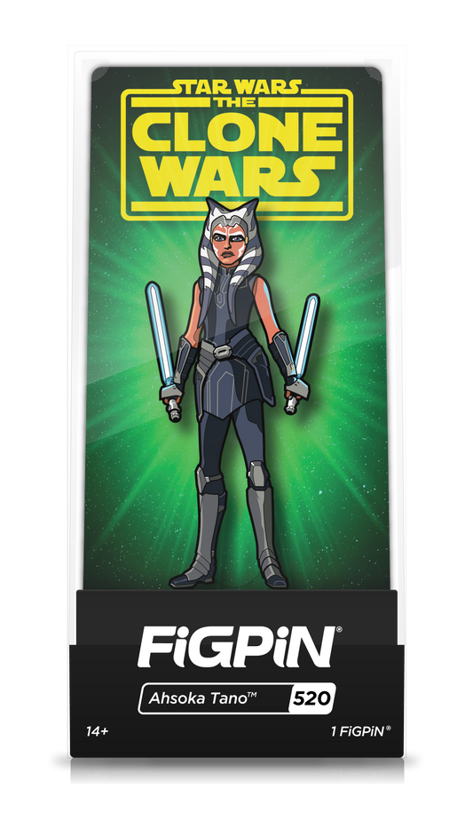 Star Wars the Clone Wars FIGPIN Ahsoka Tano #520