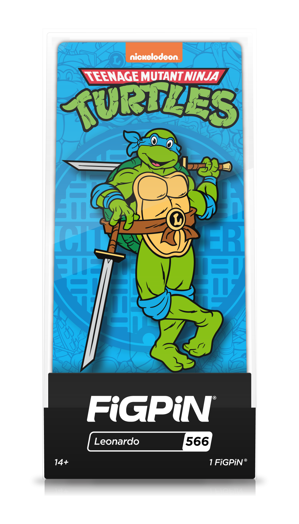 Teenage Mutant Ninja Turtles FIGPIN Leonardo #566