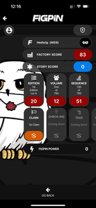 FiGPiN Mini Harry Potter Hedwig #M59 Locked