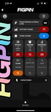 Load image into Gallery viewer, FiGPiN Logo Pastel Rainbow On Black L28 Locked No Backer Card
