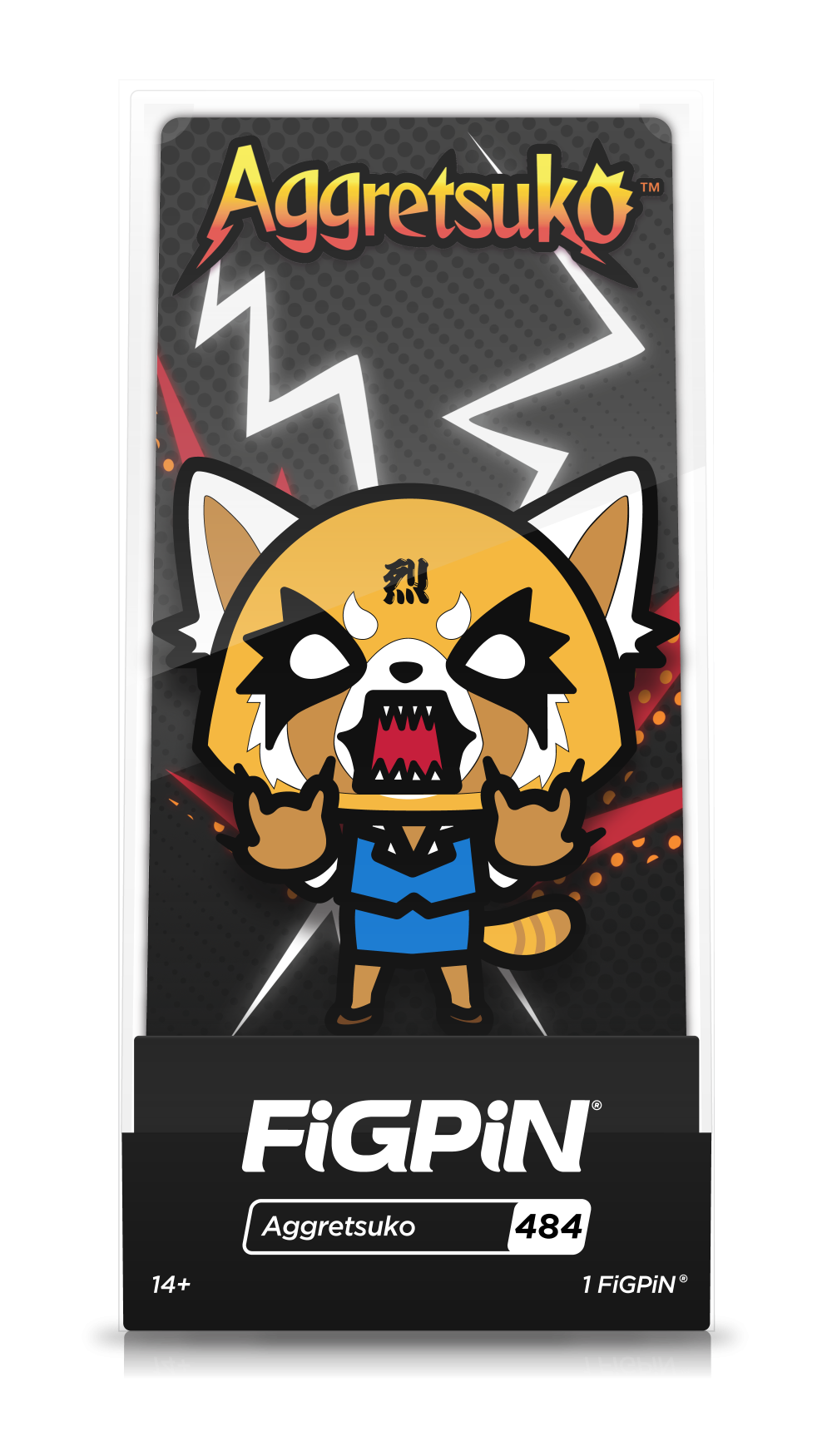 Aggretsuko FiGPiN #484 | Sanrio Rage Pin