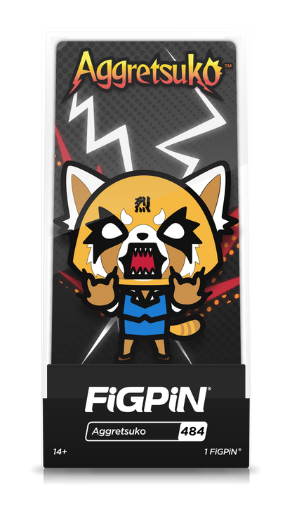 Aggretsuko FiGPiN #484 | Sanrio Rage Pin