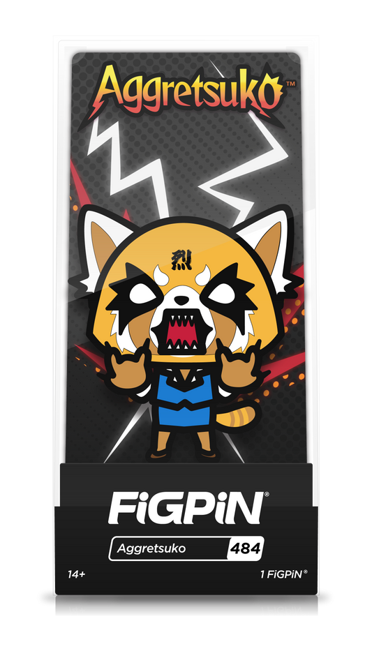 Aggretsuko FiGPiN #484 | Sanrio Rage Pin