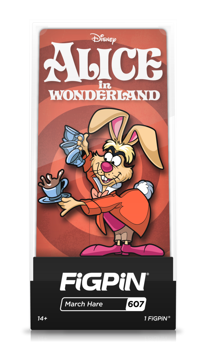 FiGPiN Disney Alice In Wonderland March Hare #607 Limited Edition