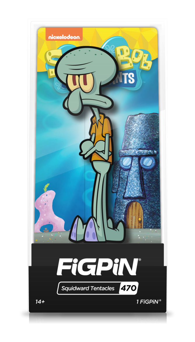 FiGPiN  SpongeBob SquarePants Squidward Tentacles Pin #470