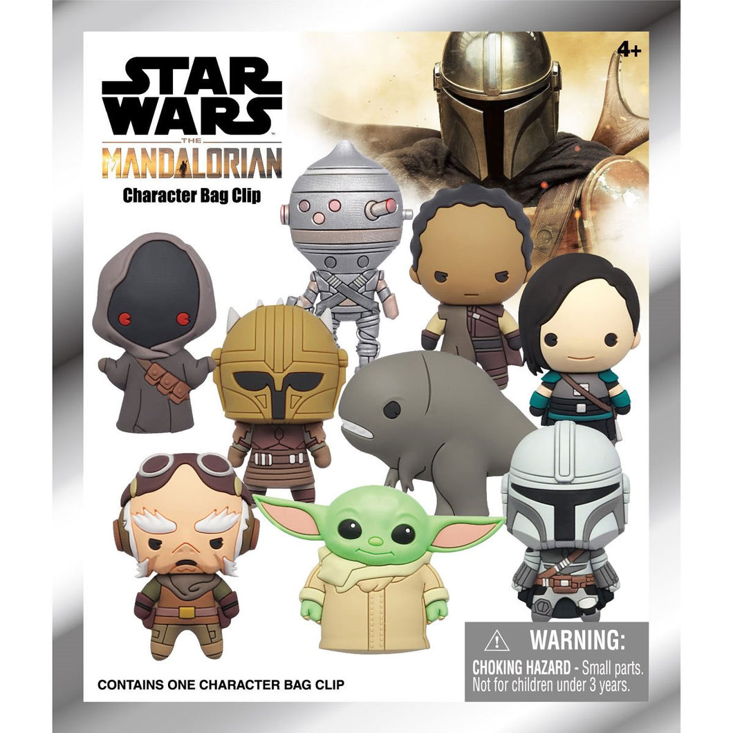 Monogram Star Wars: The Mandalorian Figural Bag Clip