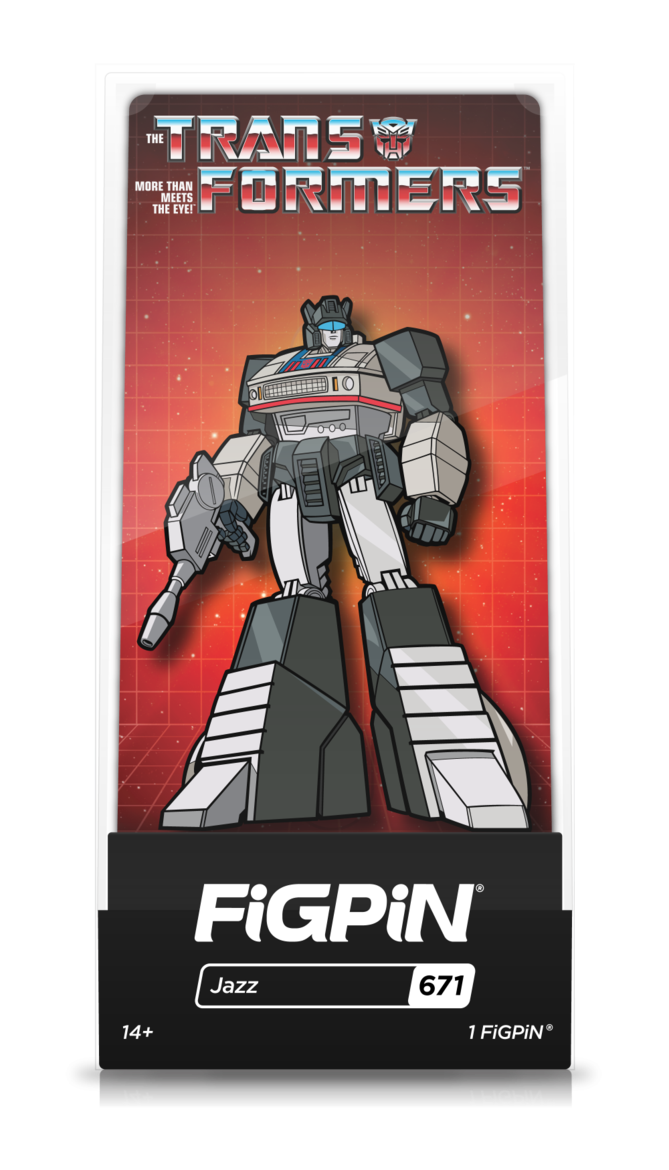 FiGPiN Transformers Jazz Pin #671 Limited