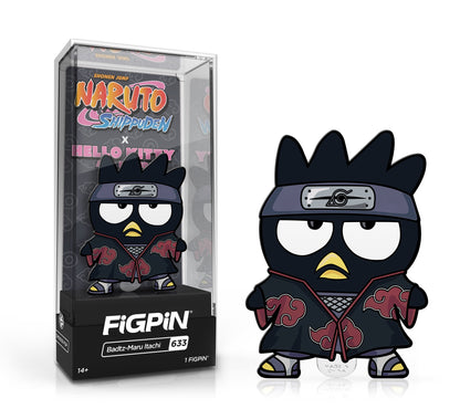 Badtz-Maru Itachi FiGPiN #633 | Sanrio x Naruto Crossover Collectible Pin