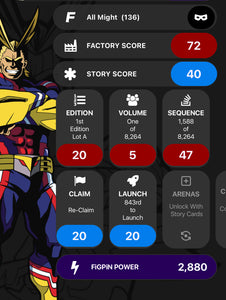 FiGPiN My Hero Academia All Might #136 LOCKED Soft