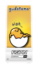 Load image into Gallery viewer, FiGPiN Sanrio Gudetama Sigh #516 Limited Edition

