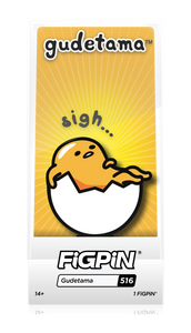 FiGPiN Sanrio Gudetama Sigh #516 Limited Edition