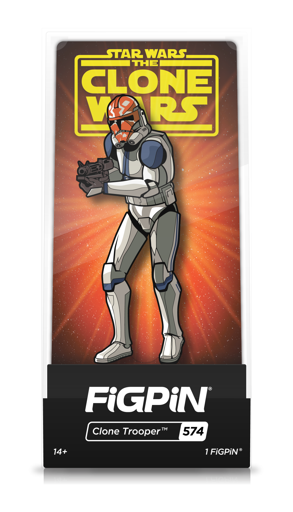Star Wars the Clone Wars FIGPIN Clone Trooper #574
