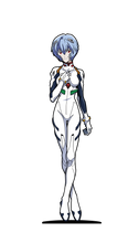 Load image into Gallery viewer, Neon Genesis Evangelion FiGPiN Rei Ayanami #451
