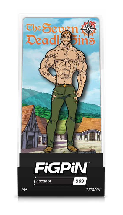 FiGPiN King Ban Escanor The Seven Deadly Sins #968 969 971 Set of 3