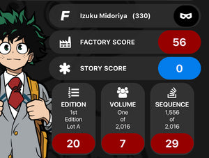 My Hero Academia FIGPIN Izuku Midoriya #330 Locked