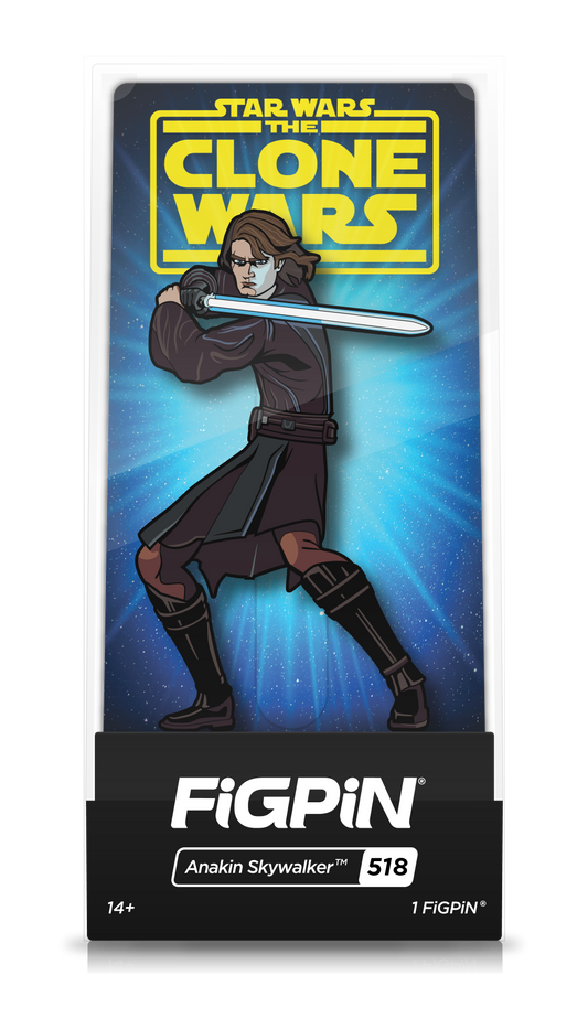 Star Wars the Clone Wars FIGPIN Anakin Skywalker #518
