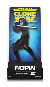 Star Wars the Clone Wars FIGPIN Anakin Skywalker #518