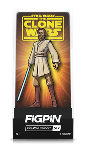 Star Wars the Clone Wars FIGPIN Obi-Wan #517