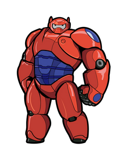 Big Hero 6 Red Armored Baymax FiGPiN #406