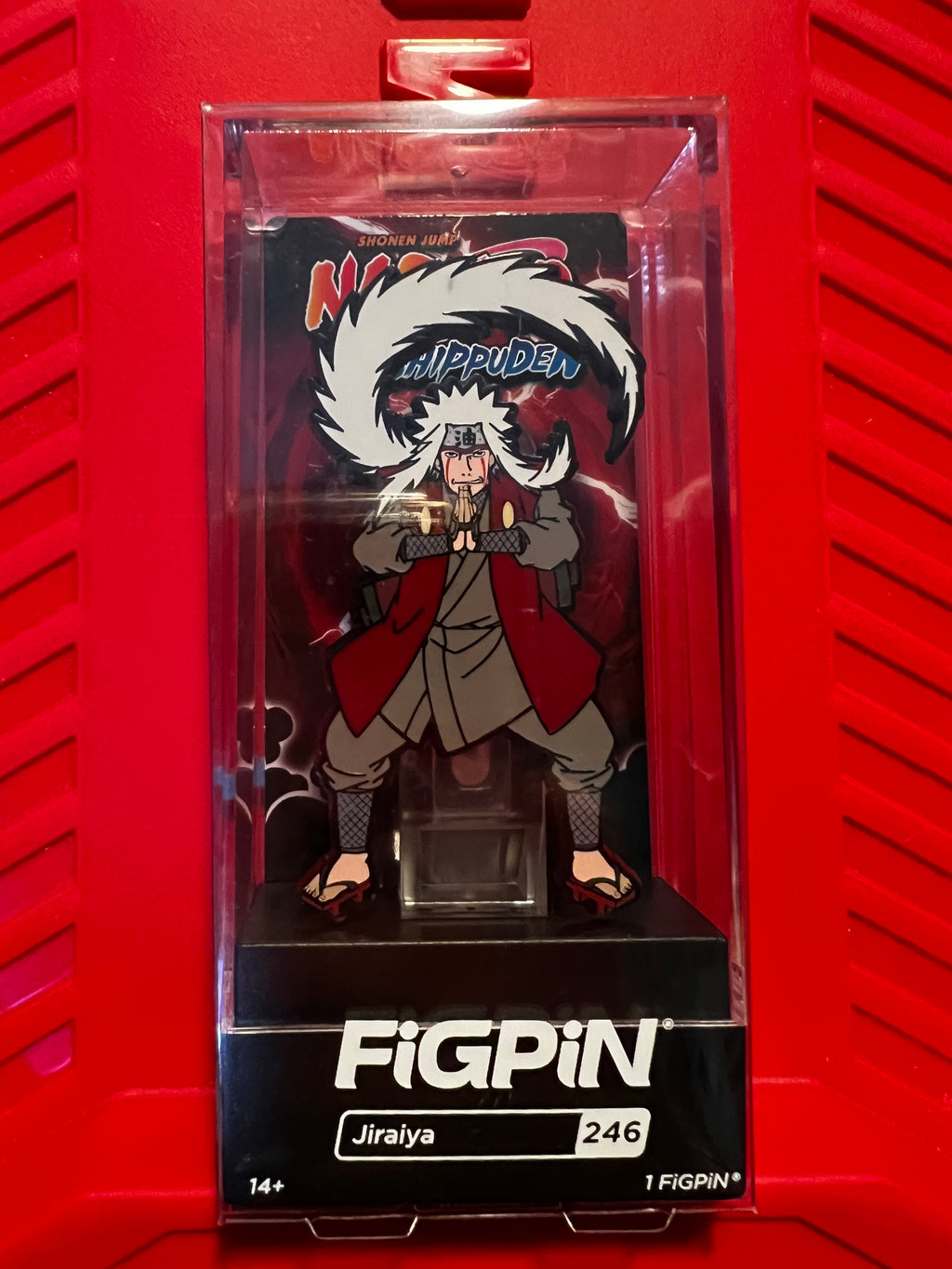 FiGPiN Naruto Jiraiya #246 Locked Hard Case