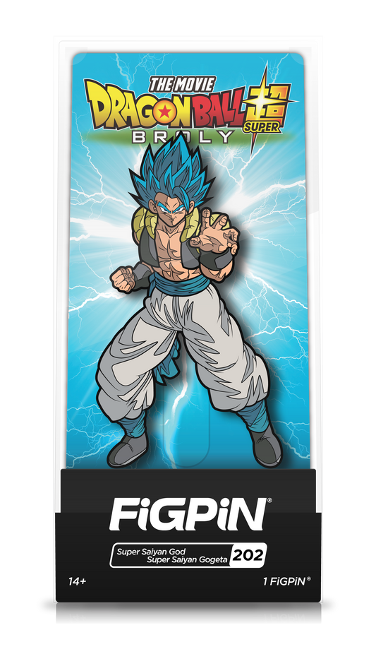 Dragon Ball Super Broly Movie Super Saiyan God Super Saiyan Gogeta FIGPIN  #202