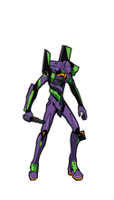 Load image into Gallery viewer, Neon Genesis Evangelion FiGPiN Eva Unit 01 X35
