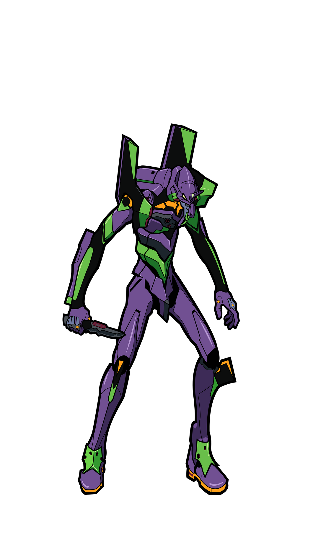 Neon Genesis Evangelion FiGPiN Eva Unit 01 X35