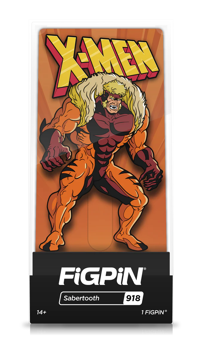 FiGPiN Sabertooth #918 X-MEN Animated
