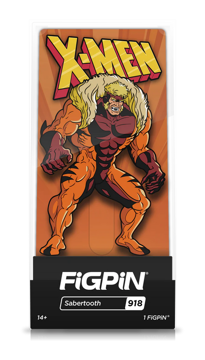 FiGPiN Sabertooth #918 X-MEN Animated