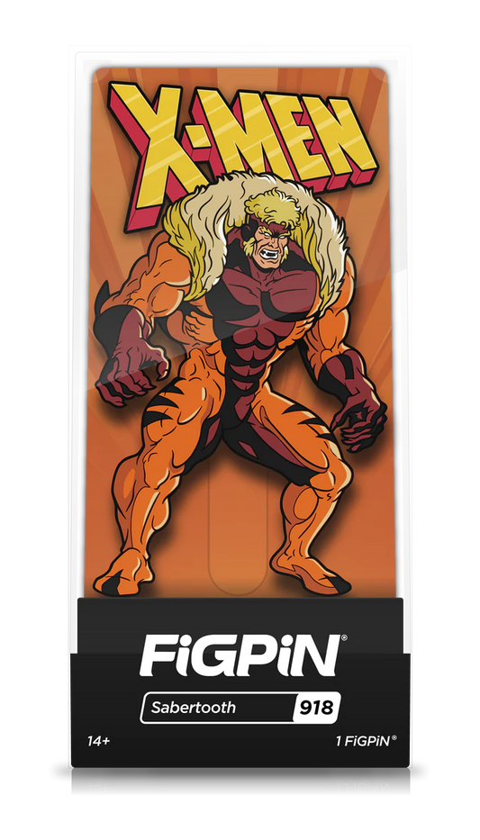 FiGPiN Sabertooth #918 X-MEN Animated