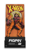 Load image into Gallery viewer, FiGPiN Sabertooth #918 X-MEN Animated
