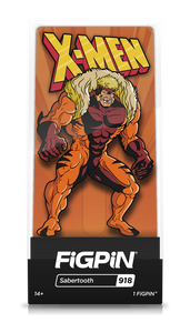 FiGPiN Sabertooth #918 X-MEN Animated