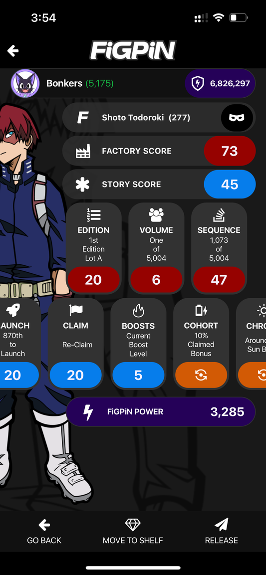 FiGPiN Shoto Todoroki 277 My Hero Academia Unlocked