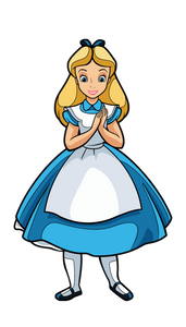 FiGPiN Disney Alice In Wonderland Alice Pin #604