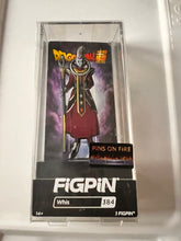 Load image into Gallery viewer, Dragon Ball FiGPiN Whis #384 Locked Pins On Fire Exclusive
