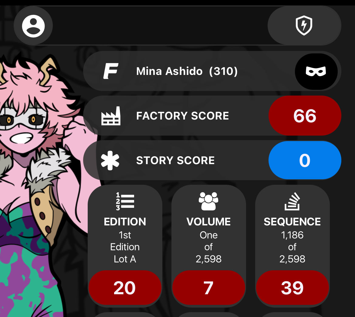 FiGPiN My Hero Academia Mina Ashido #310 LOCKED
