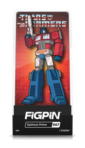 FiGPiN Transformers Optimus Prime Pin #667