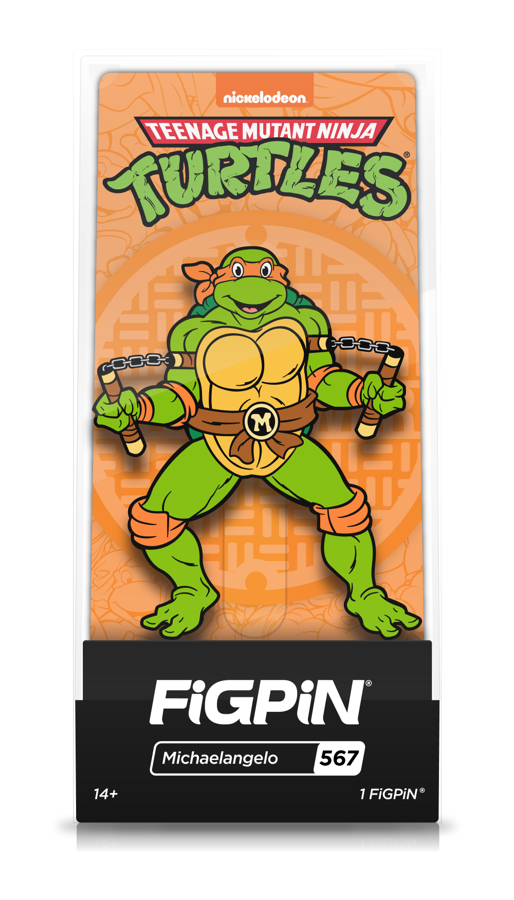 Teenage Mutant Ninja Turtles FIGPIN Michaelangelo #567