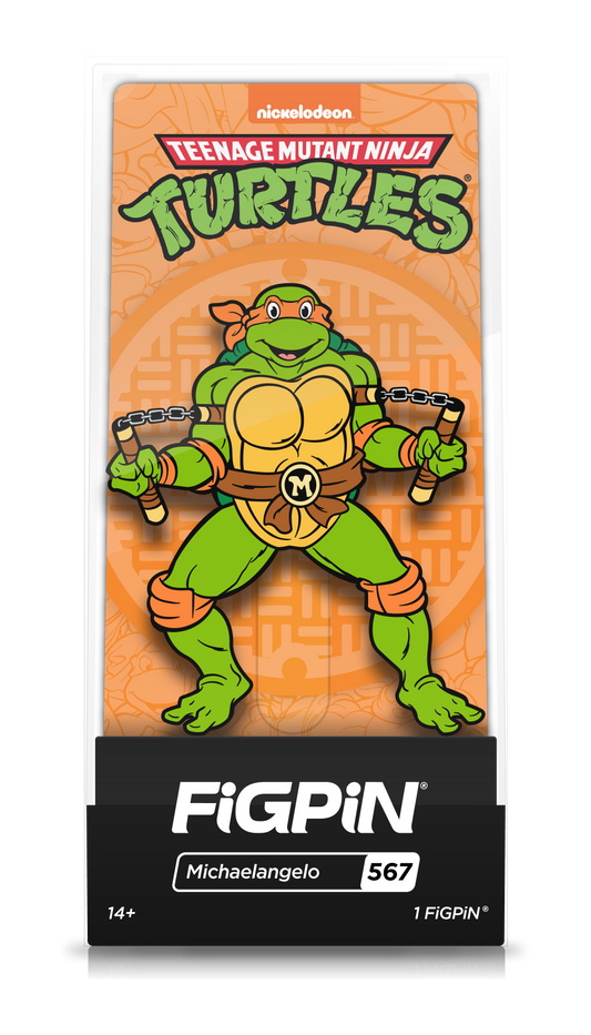 Teenage Mutant Ninja Turtles FIGPIN Michaelangelo #567